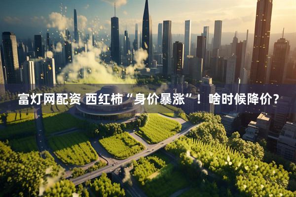 富灯网配资 西红柿“身价暴涨”！啥时候降价？